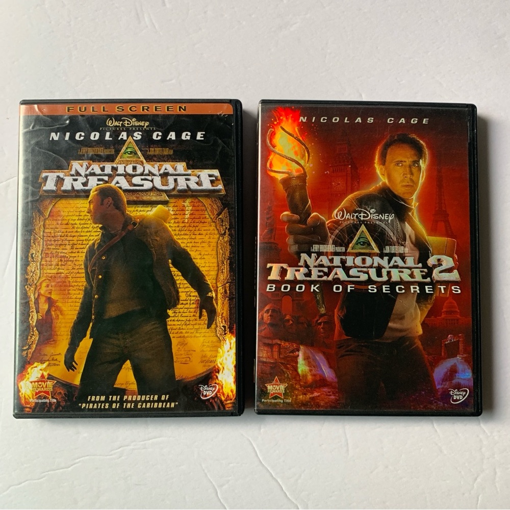 Disney National Treasure DVD Set - Nicholas Cage